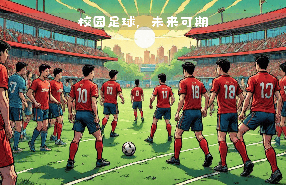 足球场上热血澎湃,球员拼搏不止 足球场上热血澎湃,球员拼搏不止